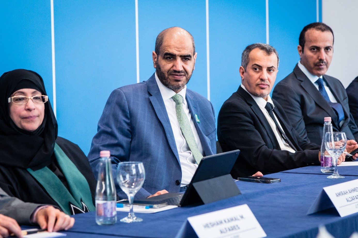 Ahmed Yahya A. Aldagreer (second from left), Deputy Ambassador of the Embassy of Saudi Arabia in Hungary
